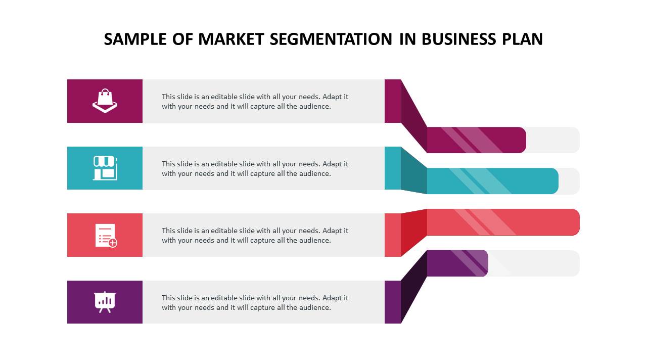 market segments in business plan